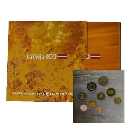 Bank euro set of 2018