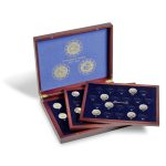 VOLTERRA TRIO DE LUXE PRESENTATION CASE FOR EUROPEAN 2-EURO COMMEMORATIVE COINS 2007-2012