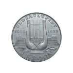 Moneta d'argento dell'Estonia 1933, 1 corona - Festival della canzone (Buone condizioni)