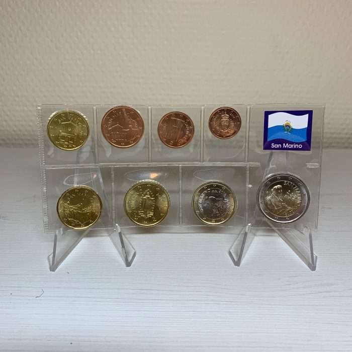 San-Marino euro seeria (mix aastad) - UUS DISAIN - Image 2