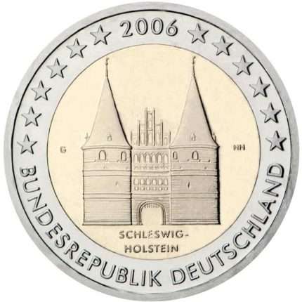 2 euro 2006. Germany. Schleswig-Holstein