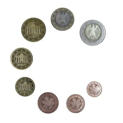 Conjunto de monedas de euro. Alemania. MIX