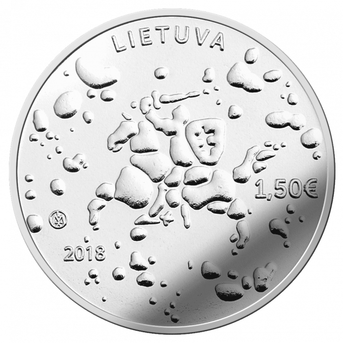1,5 euros 2018. Lituania. Ivan Kupala - Imagen 2