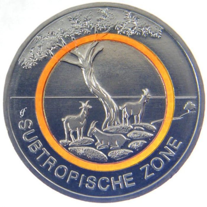 5 euro Germania 2018 - Zona subtropicale - immagine 2