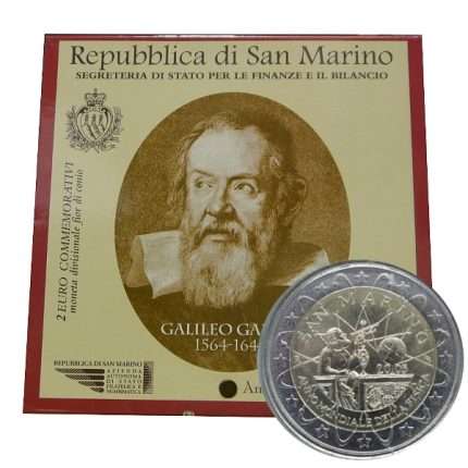 2 евро Сан-Марино 2005 - Международный год физики