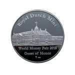 Сувенирная медаль. 2018 года.  Голландия. Тюльпаны — изображение 2