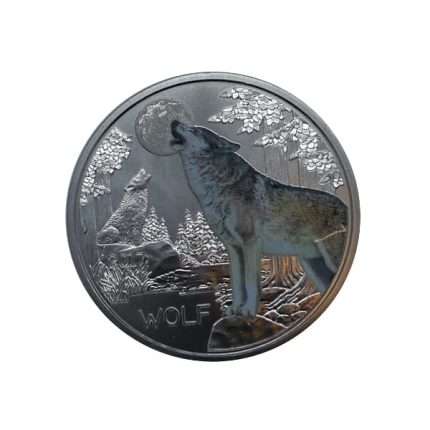 Austria 3 euro 2017 coloured - Wolf