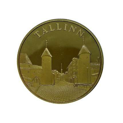 Souvenir medal. Viru street