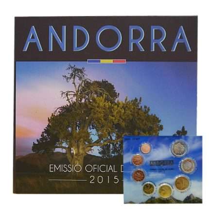 Set bancario Andorra 2015 FDC