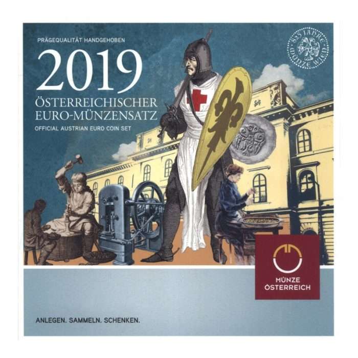 Банковский набор 2019 года. Австрия — изображение 1