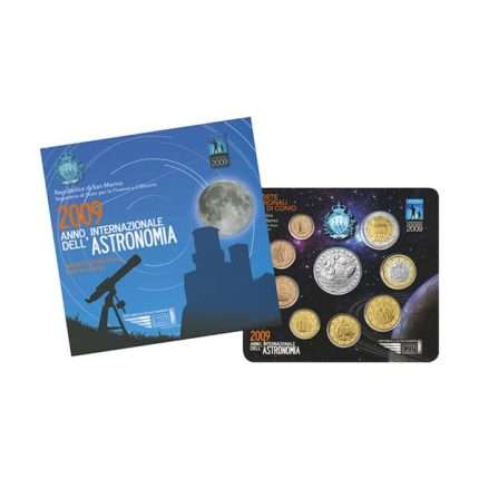 Conjunto bancario de euro 2009. San Marino