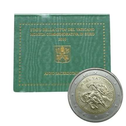 2 евро Ватикан 2010 - Год священника