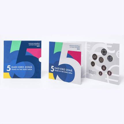 Conjunto de banco euro 2019, Letonia