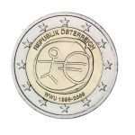 2 euro 2009. 10 years of European Monetary Union, Austria