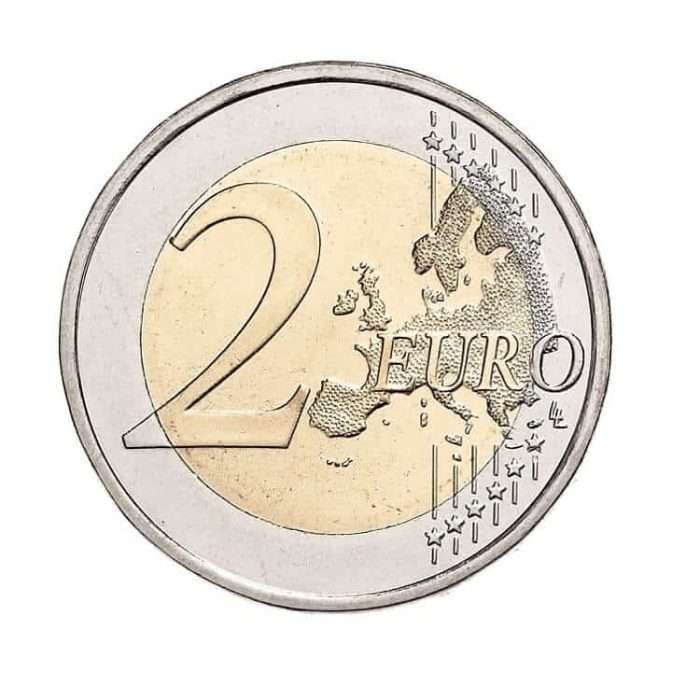 2 euro 2015. 30 ° anniversario della bandiera dell'UE, Lussemburgo - immagine 2
