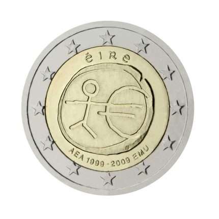 2 eurot 2009. Majandus- ja rahaliidu 10. aastapäev, Iirimaa