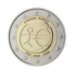 2 euro 2009. 10 anni dell'Unione economica e monetaria, Cipro