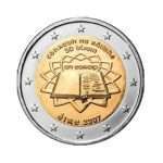 2 euro 2007. 50 ° anniversario della firma del Trattato di Roma. Irlanda