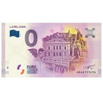 0 Евро. Словения. Любляна