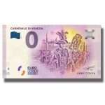 0 Euro. Italia. Venezia. Carnevale