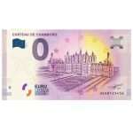 0 Euro. Francia. Castello di Chambord