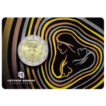 2 euroa Liettua 2019 - perinteisiä lauluja BU