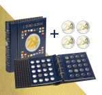 Album VISTA for 2 eur coins (+4 neutral sheets) (+4 coins)