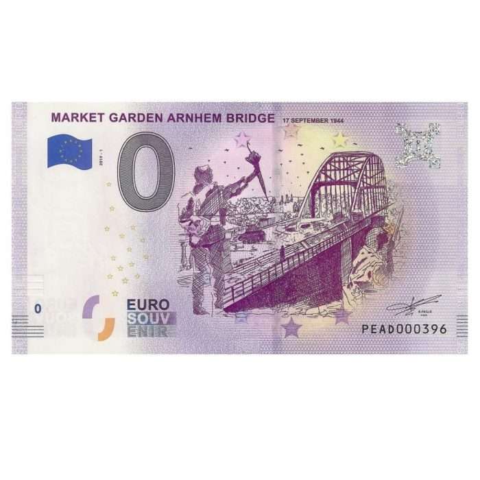 0 euroa. Hollanti. Puutarhatori Arnhemin silta - Image 1