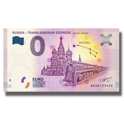0 euroa. Venäjä. Siperian Express Moskova