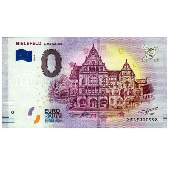 0 euroa. Saksa. Bielefeldin vanha kaupungintalo - Image 1