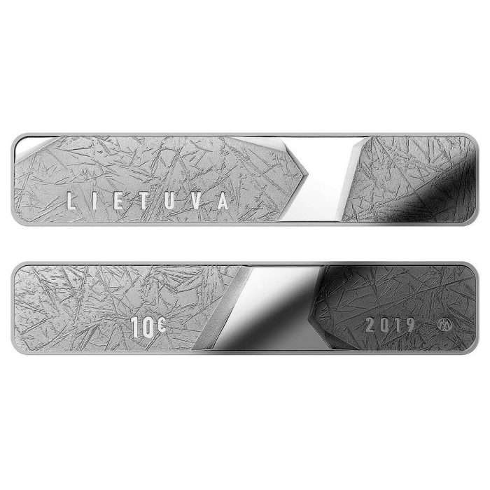 Moneda de plata Lituania 2019 - Igualdad de género - Imagen 2