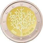 2 euro 2020 Estonia - Centenary of the Tartu Peace Treaty