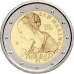 2 euros 2020 San Marino - 500 aniversario de la muerte de Rafael Santi