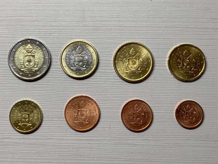 Euroseries Vatican – Vatikani vapp (uus disain) plastiktaskus - Image 1