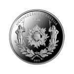 Silver coin of 2015. Latvia (5€) 150 years of firefighting - Image 3