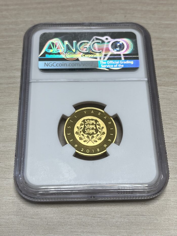 Gold coin - 100 years of Estonian independence - Image 4