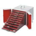 Kohver müntide ladustamiseks + 2 euro Mündialused (10tk.)