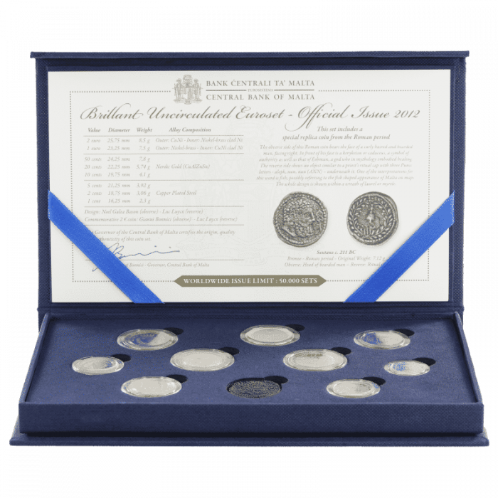 Malta recruitment2012-1 Banking set Euro Malta 2012 BU - Image 3