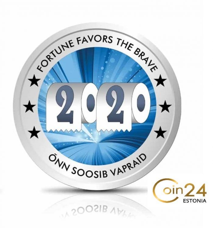 Commemorative medals. Coronavirus pandemic (Set of 4 pieces) - Image 5