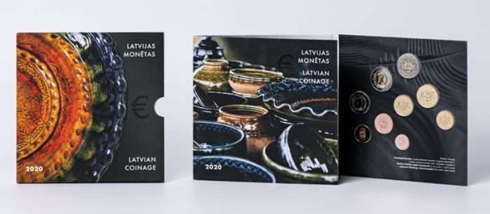 Latvia Euro Bank Set 2020 BU - Image 1