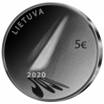 Серебряная монета 2020 года. Литва (5€) Надежда — изображение 2