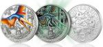 Dinosauri Austria serie 3 euro colore 2020 - Arambourgiania - immagine 2