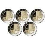 2 euros 2020. Alemania. 50 aniversario de arrodillarse en Varsovia (A,D,F,G,J)