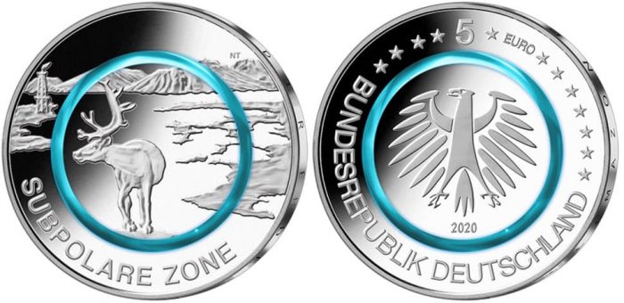 5 eurot Saksamaa 2020 - subpolaarne tsoon - Image 1