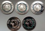 5 Euro Germania 2020 - Zona subpolare (set di 5 lettere A, D, F, G, J) - immagine 2
