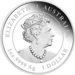 Серебряная монета 1 доллар Австралия 2021 - Год Быка — изображение 2