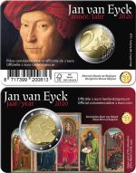 2 euros 2020 Bélgica - Jan van Eyck, BU