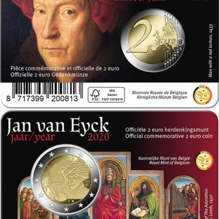2 euro 2020 Belgio - Jan van Eyck BU