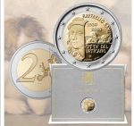 2 евро 2020 года. Ватикан - 500-летие со дня смерти художника Рафаэля BU