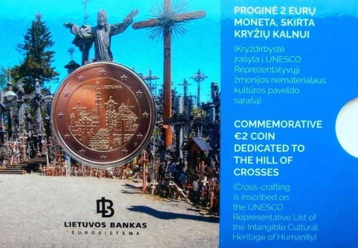 2 Euro 2020. Lituania-Montaña de las Cruces. Coincard (BU) - Imagen 1